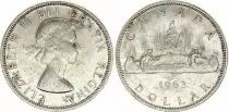 Canada 1 Dollar,  Elisabeth II - 1963