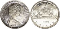 Canada 1 Dollar,  Elisabeth II - 1966