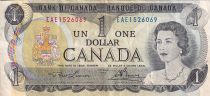 Canada 1 Dollar - Elizabeth II - 1973 - Serial EAE - P.85a
