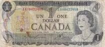 Canada 1 Dollar - Elizabeth II - 1973 - Serial EAH - P.85a