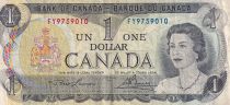 Canada 1 Dollar - Elizabeth II - 1973 - Serial FY - P.85a