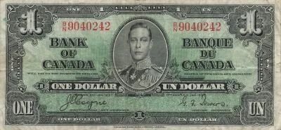 Canada 1 Dollar - Georges VI - 02-01-1937 - P.58