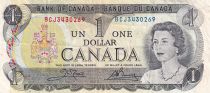 Canada 1 Dollar - Reine Elisabeth II - Bateau - 1973 - Série BCJ - P.85c