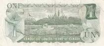 Canada 1 Dollar - Reine Elisabeth II - Bateau - 1973 - Série BCJ - P.85c