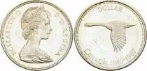 Canada 1 Dollar Elisabeth II - 100 years of Confederation - 1867-1967 - Silver