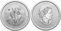 Canada 10 Dollars Elizabeth II - Werewolf 2 Oz 2021 - Silver