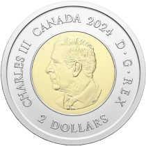 Canad&aacute; 2 Dollars - Charles III - Celebrating Inuit Nunangat - 2024 - Uncolored