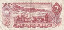 Canada 2 Dollars - Elisabeth II - Chasse - 1974 - Série AGY - P.86a