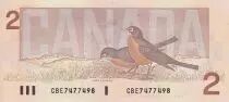 Canada 2 Dollars - Elizabeth II - Birds - 1986 - P.94c