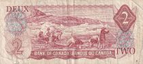 Canada 2 Dollars - Elizabeth II - Monument - 1974 - F - P.86a