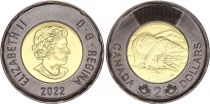 Canada 2 Dollars - Hommage à la Reine Elisabeth II - 2022