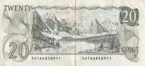 Canada 20 Dollars - Elizabeth II - Mountain - 1979 - P.93d