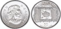 Canada 25 Cents 50 years of the flag - 2015