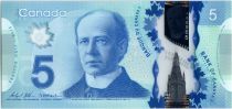 Canada 5 Dollars - Sir Wilfrid Laurier - 2013 - NEUF - P.106d