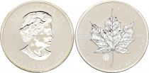Canada 5 Dollars Elizabeth II - Maple Leaf 1 Oz Silver 2010