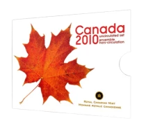 Canada Coffre BU - Hors Circulation 6 pi&egrave;ces 2010 - Ensemble complet
