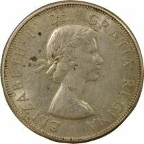 Canada Elizabeth II - 50 Silver Cents, 2nd Portrait - 1960 Ottawa