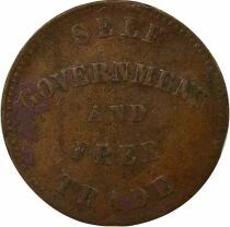 Canada &Icirc;le du Prince Edouard - 1/2 Penny - 1855