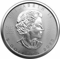 Canada MAPLE LEAF - 1 Once Argent CANADA 2023 - 5 Dollars