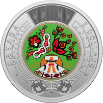 Canada National Indigenous Peoples Day - Color -2 Dollars 2023