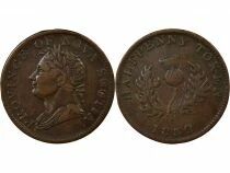 Canada Nova Scotia, George IV - 1/2 Penny Token - 1832