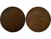 Canada Prince Edward Island - 1/2 Penny - 1855