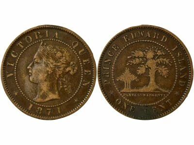 Canada Prince Edward Island, Victoria - Cent - 1871 Heaton
