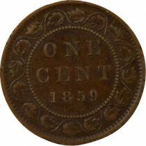 Canada Victoria - Cent - 1859 Londres