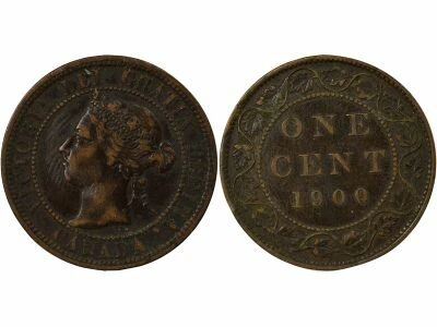Canada Victoria - Cent - 1900 H Heaton