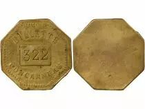 Cannery, Billette - Brass Token - Concarneau