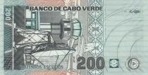 Cape Verde 200 Escudos - Ernestina sailing ship - Airport - 2005 - PL series