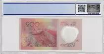 Cape Verde 200 Escudos Henrique Teixera de Sousa - Polymer 2014 - PCGS 67 OPQ