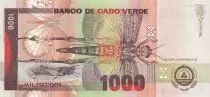 Capo Verde 1000 Escudos - Warbler - 2002