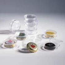 Capsule pour muselet de champagne ou capsules de bi&egrave;re diam&egrave;tre int&eacute;rieur 31 mm - Boite de 10 capsules
