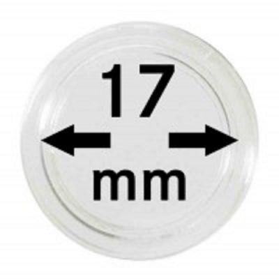Capsules rondes -  17 mm (Lot de 10)
