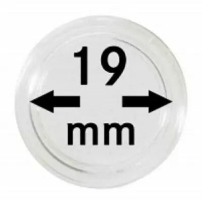 Capsules rondes - � 19 mm (Lot de 10)