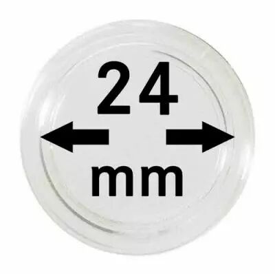Capsules rondes - � 24 mm (Lot de 10)