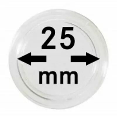 Capsules rondes - � 25 mm (Lot de 10)