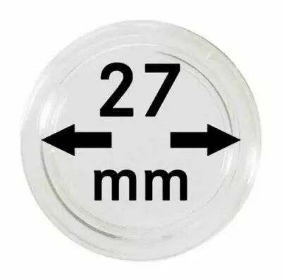 Capsules rondes - � 27 mm (Lot de 10)