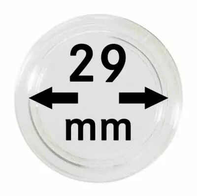 Capsules rondes - � 29 mm (Lot de 10)