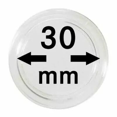 Capsules rondes - � 30 mm (Lot de 10)