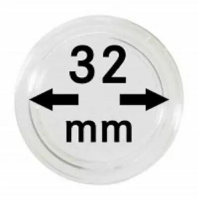 Capsules rondes - � 32 mm (Lot de 10)