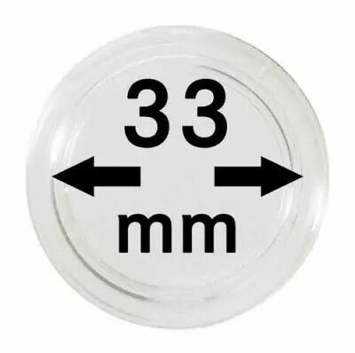 Capsules rondes - � 33 mm (Lot de 10)