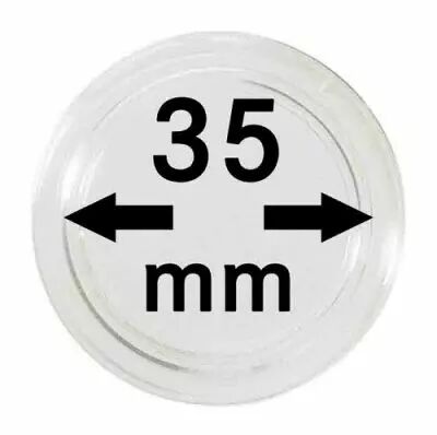 Capsules rondes - � 35 mm (Lot de 10)
