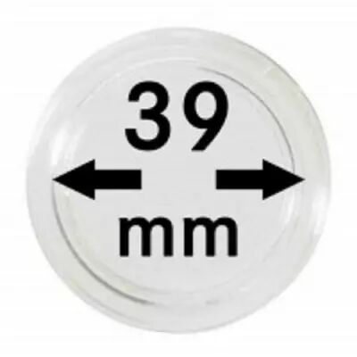 Capsules rondes - � 39 mm (Lot de 10)