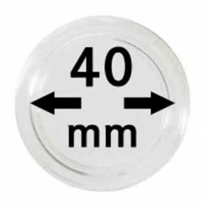 Capsules rondes - � 40 mm (Lot de 10)