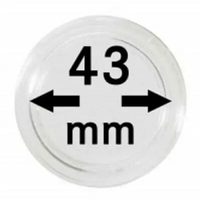 Capsules rondes - � 43 mm (Lot de 10)