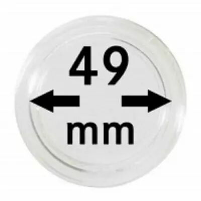 Capsules rondes - � 49 mm (Lot de 10)
