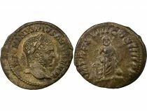 Caracalla - Denarius, Asclepius- 213 Rome