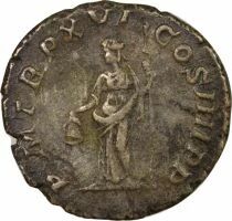 Caracalla - Silver Denarius, Virtus - 210 Rome